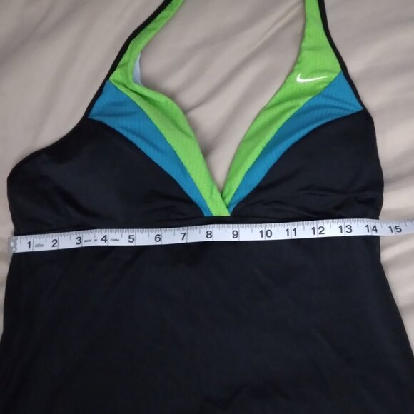 Nike halter tankini bathing suit top - Picture 6 of 7